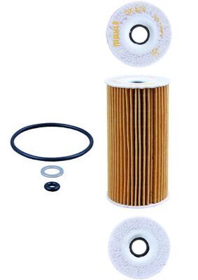 Mahle OX424D Oil Filter - 2