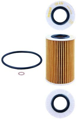 Mahle OX436D Oil Filter - 1