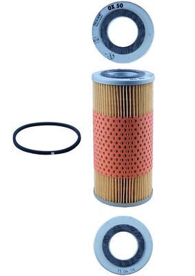Mahle OX50D Oil Filter - 3