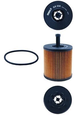 Mahle OX556D Oil Filter - 2