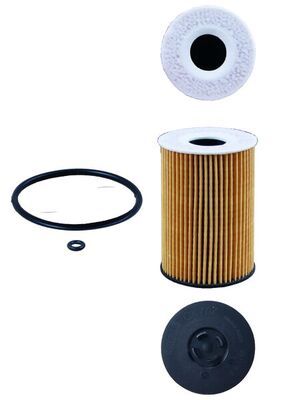 Mahle OX787D Oil Filter - 2