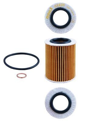 Mahle OX825D Oil Filter - 2