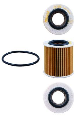 Mahle OX834D Oil Filter - 2