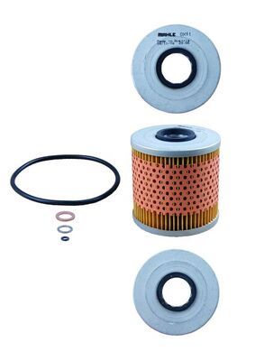 Mahle OX91D Oil Filter - 3