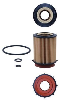 Mahle OX982D Oil Filter - 2