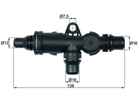 Mahle TO-4-82 Thermostat, oil cooling - 1