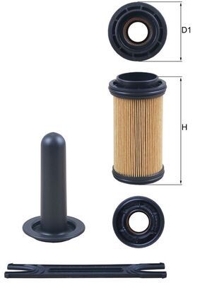 Mahle UX11KIT Urea Filter - 1