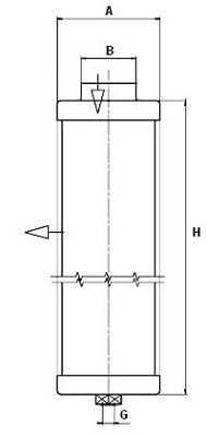 Mann & Hummel LE4004 Filter, compressed-air technology - 1
