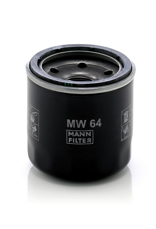 Mann & Hummel MW64 Oil Filter - 1
