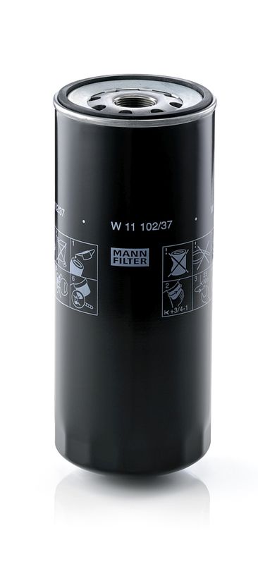 Mann & Hummel W11102/37 Oil Filter - 1