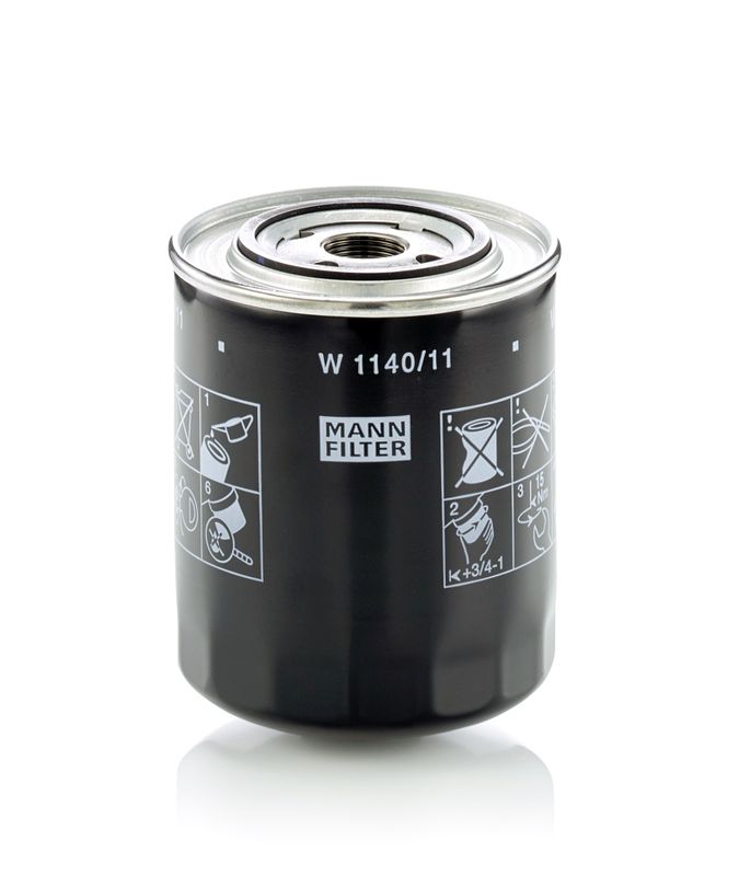Mann & Hummel W1140/11 Oil Filter - 1
