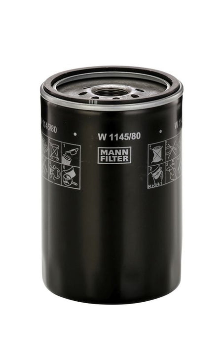 Mann & Hummel W1145/80 Oil Filter - 1