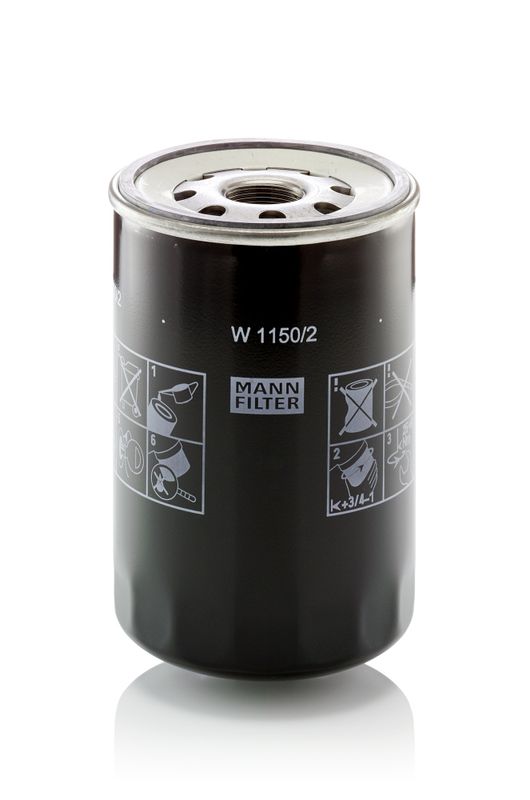 Mann & Hummel W1150/2 Oil Filter - 1