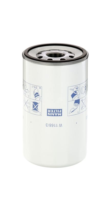 Mann & Hummel W1168/3 Oil Filter - 1