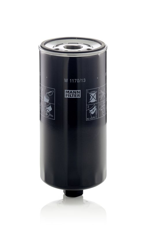 Mann & Hummel W1170/13 Oil Filter - 1