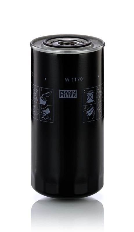 Mann & Hummel W1170 Oil Filter - 1