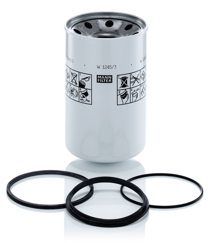 Mann & Hummel W1245/3X Filter, operating hydraulics - 1