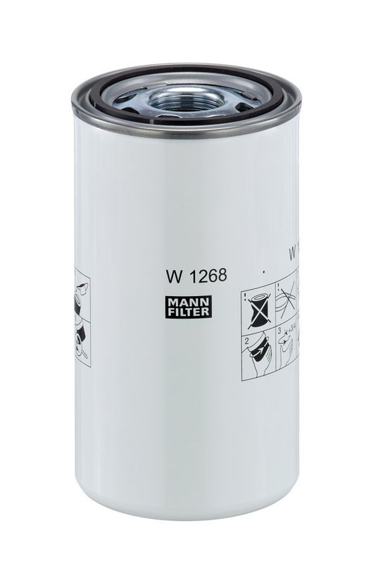 Mann & Hummel W1268 Hydraulic Filter, automatic transmission - 1