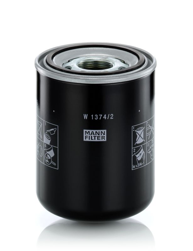 Mann & Hummel W1374/2 Hydraulic Filter, automatic transmission - 1