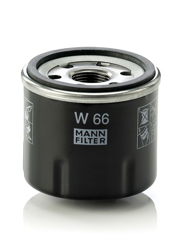 Mann & Hummel W66 Oil Filter - 1