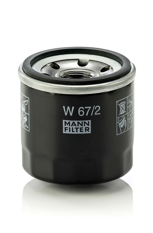 Mann & Hummel W67/2 Oil Filter - 1