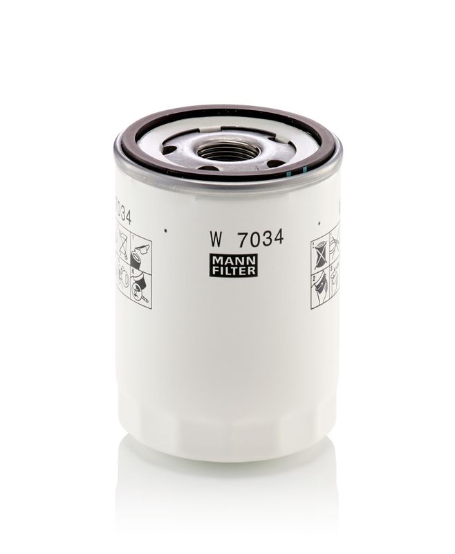 Mann & Hummel W7034 Oil Filter - 1