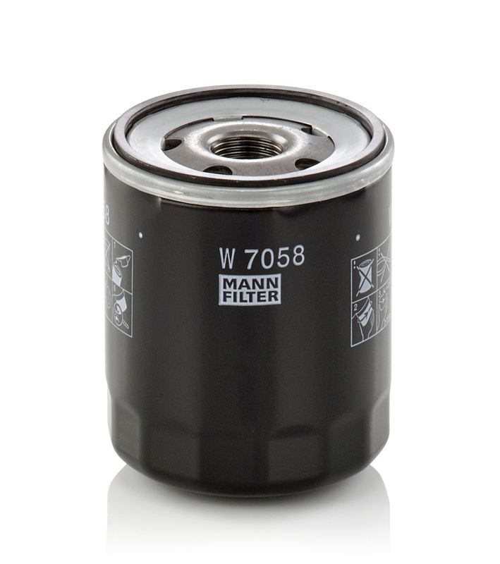 Mann & Hummel W7058 Oil Filter - 1