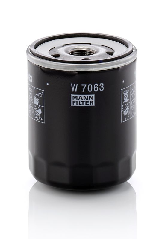 Mann & Hummel W7063 Oil Filter - 1
