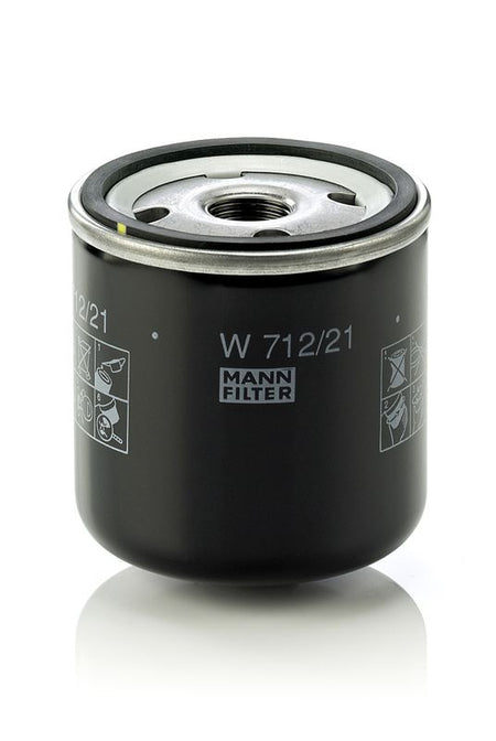 Mann & Hummel W712/21 Oil Filter - 1