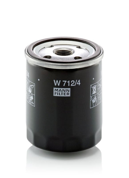 Mann & Hummel W712/4 Oil Filter - 1