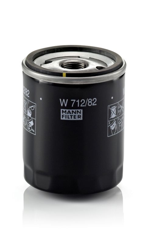 Mann & Hummel W712/82 Oil Filter - 1