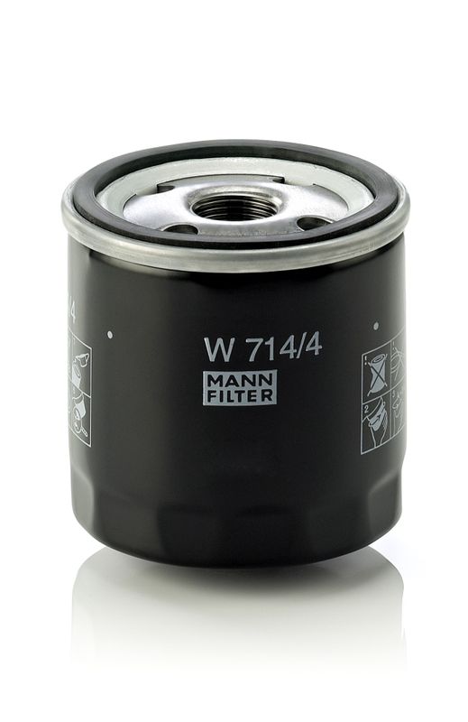 Mann & Hummel W714/4 Oil Filter - 1