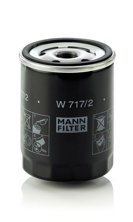 Mann & Hummel W717/2 Oil Filter - 1