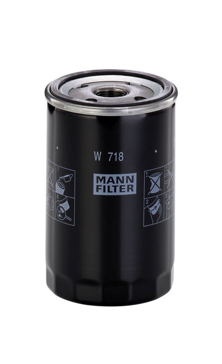Mann & Hummel W718 Oil Filter - 1