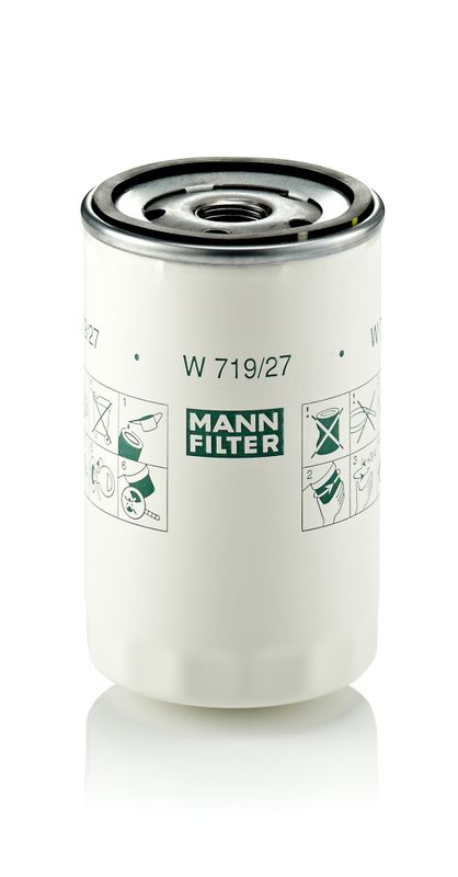 Mann & Hummel W719/27 Oil Filter - 1