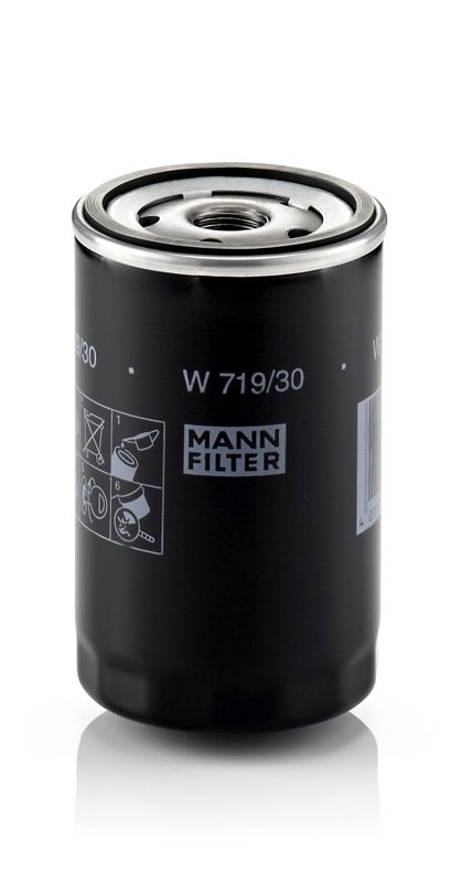 Mann & Hummel W719/30 Oil Filter - 1