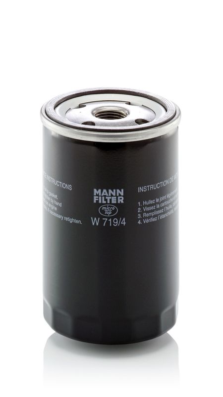 Mann & Hummel W719/4 Oil Filter - 1
