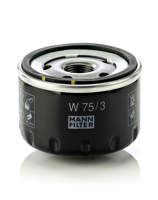 Mann & Hummel W75/3 Oil Filter - 1