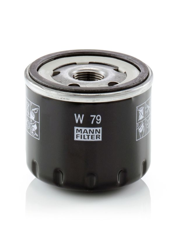 Mann & Hummel W79 Oil Filter - 1