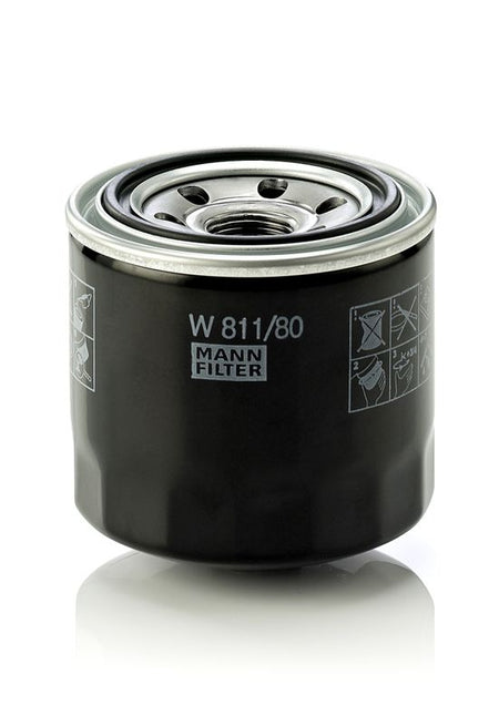 Mann & Hummel W811/80 Oil Filter - 1