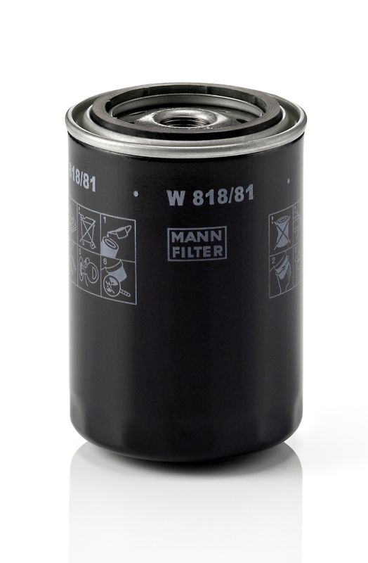 Mann & Hummel W818/81 Oil Filter - 1