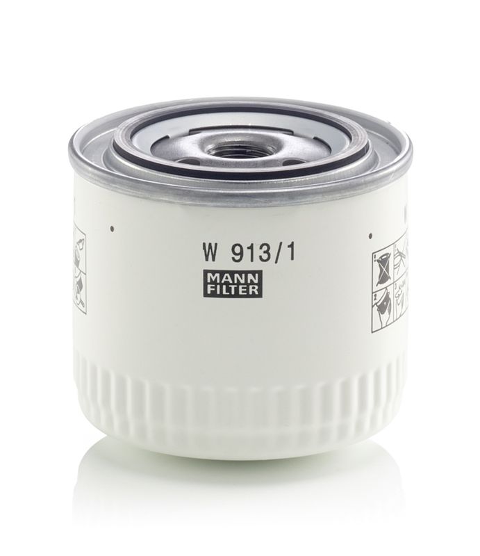 Mann & Hummel W913/1 Oil Filter - 1