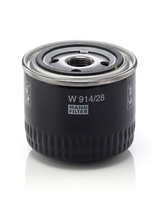 Mann & Hummel W914/28 Oil Filter - 1