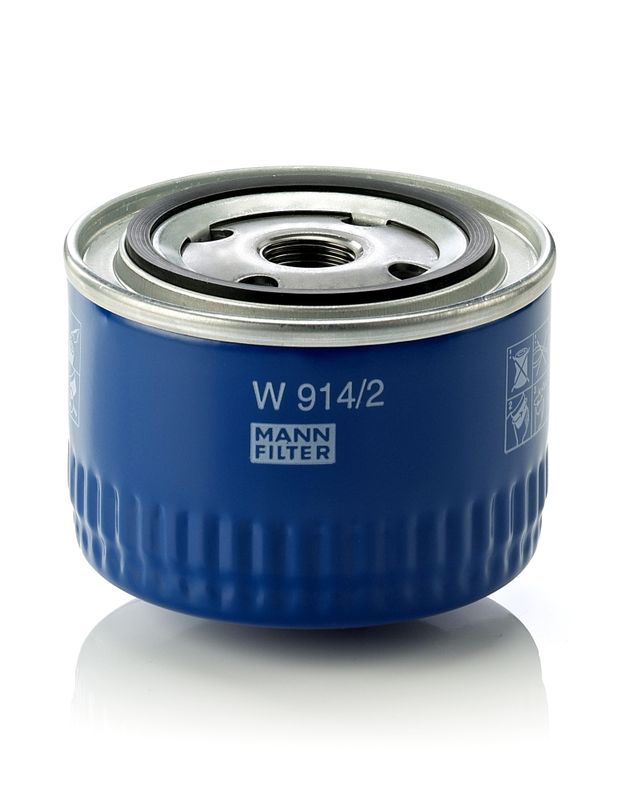 Mann & Hummel W914/2 Oil Filter - 1