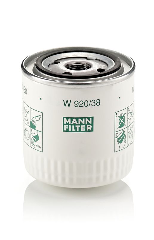 Mann & Hummel W920/38 Oil Filter - 1