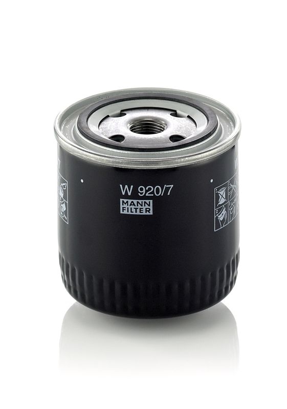 Mann & Hummel W920/7 Oil Filter - 1