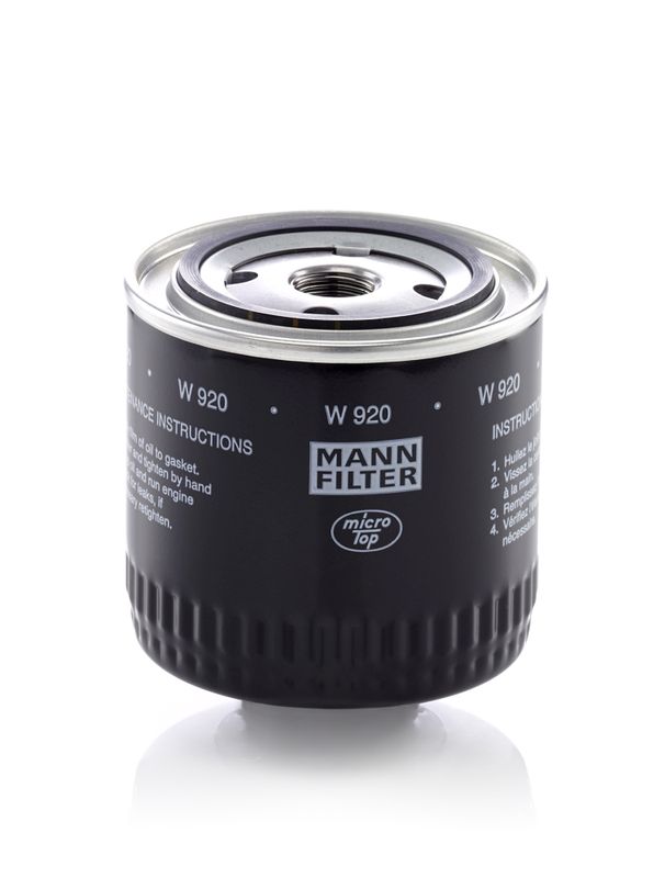 Mann & Hummel W920 Oil Filter - 1