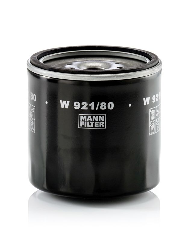Mann & Hummel W921/80 Oil Filter - 1