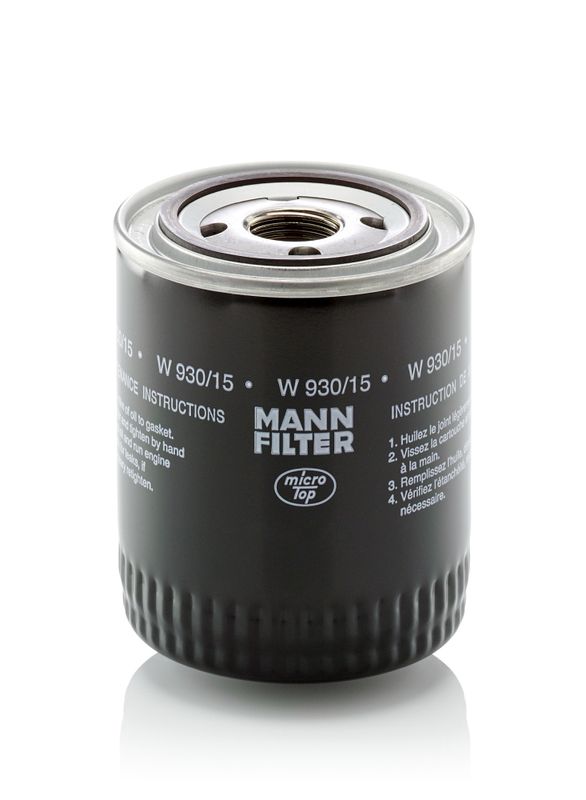 Mann & Hummel W930/15 Oil Filter - 1