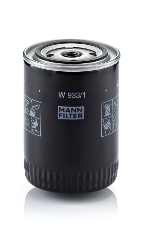 Mann & Hummel W933/1 Oil Filter - 1